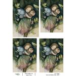 Joggles A4 Rice Paper - Fairies & Warblers - Dela [75019]
