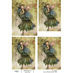 Joggles A4 Rice Paper - Fairies & Warblers - Marilla [75023]