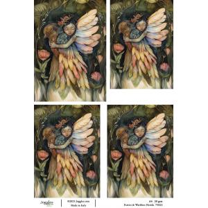 Joggles A4 Rice Paper - Fairies & Warblers - Nerida [75025]
