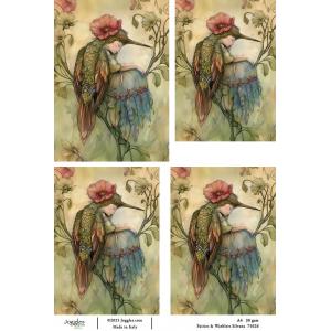 Joggles A4 Rice Paper - Fairies & Warblers - Silvana [75026]