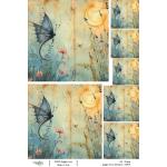 Joggles A4 Rice Paper - Fairy Meadow 1 [74979]