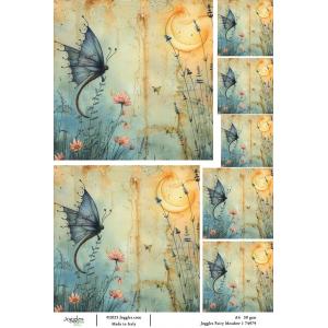 Joggles A4 Rice Paper - Fairy Meadow 1 [74979]