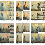 Joggles A4 Rice Paper - Fairy Meadow Set Of 6 August 2026 [52476]