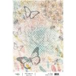 Joggles A4 Rice Paper - Shabby #1 [57395] - ON SALE!