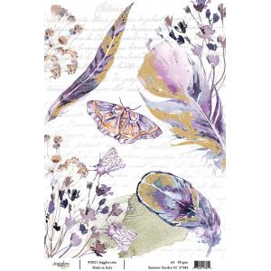 Joggles A4 Rice Paper - Summer Garden #2 [57384]