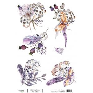 Joggles A4 Rice Paper - Summer Garden #6 [57388]