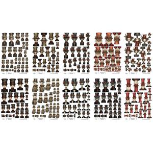 Joggles A4 Rice Paper - The Tinsel Mechanica Set Of 10 November 2025