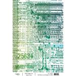 Joggles A4 Rice Paper - The Whites Cool Collage #4 [74226]