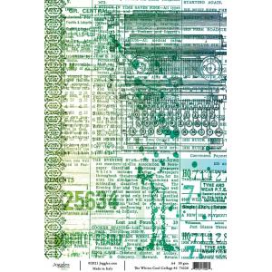 Joggles A4 Rice Paper - The Whites Cool Collage #4 [74226]