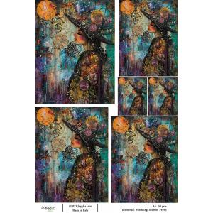 Joggles A4 Rice Paper - Thornevael Witchlings - Elowen [74993]