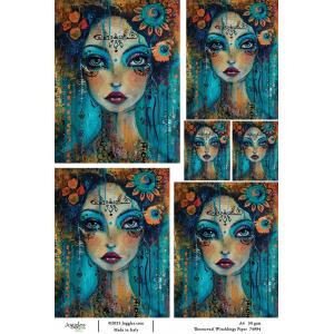 Joggles A4 Rice Paper - Thornevael Witchlings - Piper [74994]