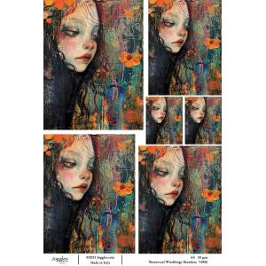 Joggles A4 Rice Paper - Thornevael Witchlings - Theodora [74996]