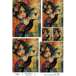 Joggles A4 Rice Paper - Thornevael Witchlings - Zelda [74998]