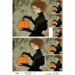 Joggles A4 Rice Paper - Vintage Witches - Ashaye [75000]