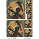 Joggles A4 Rice Paper - Vintage Witches - Brossa [75001]