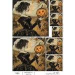 Joggles A4 Rice Paper - Vintage Witches - Elilva [75003]