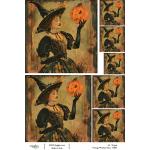 Joggles A4 Rice Paper - Vintage Witches - Estra [75004]