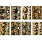 Joggles A4 Rice Paper - Vintage Witches Set Of 8 August 2025