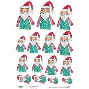 Joggles A4 Rice Paper - Whimsical Christmas Characters 2 [52212]