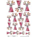 Joggles A4 Rice Paper - Whimsical Christmas Characters 3 [52213]