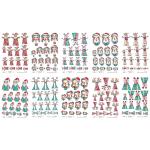 Joggles A4 Rice Paper - Whimsical Christmas Characters Set Of 10 November 2025