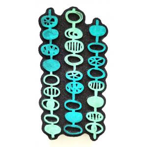 Joggles / Art Journal Love Foam Stamp - Lucienne Day - Linked [52523]
