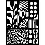 Joggles / Balzer Designs Mask - Nature Lines Overlapping [53704]