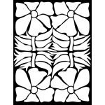 Joggles / Balzer Designs Stencil - Big Flower [53697]