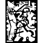 Joggles / Balzer Designs Stencil - Map [53703]