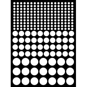 Joggles / Balzer Designs Stencil - Super Useful Circles [53706]