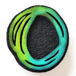 Joggles / Brooke Henry Foam Stamp - Scribble Circle [74891]