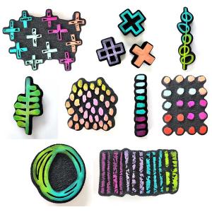 Joggles / Brooke Henry Foam Stamps - Set Of 9 February 2025 Release