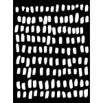 Joggles / Brooke Henry Stencil - Brush Dashes Large [53732]