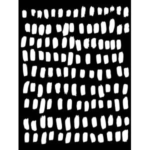 Joggles / Brooke Henry Stencil - Brush Dashes Large [53732]