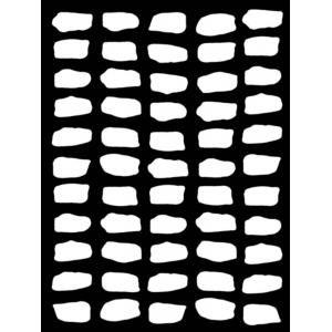 Joggles / Brooke Henry Stencil - Stacked Ovals XLarge [53740]