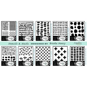 Joggles / Brooke Henry Stencils - Set Of 10, January 2026