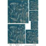 Joggles / Caroline Duncan A4 Rice Paper - Cyanotype #2 - Flora [74763]