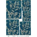 Joggles / Caroline Duncan A4 Rice Paper - Cyanotype #2 - Forest Shade Plant [74764]