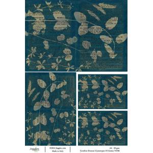 Joggles / Caroline Duncan A4 Rice Paper - Cyanotypes #3 - Games [74780]