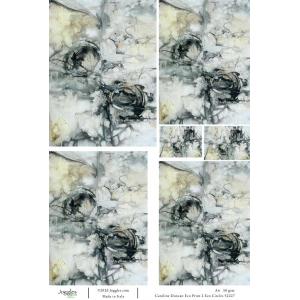 Joggles / Caroline Duncan A4 Rice Paper - Eco Print 2 - Eco Circles [52227]