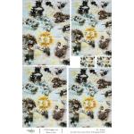 Joggles / Caroline Duncan A4 Rice Paper - Eco Print 2 - Marigolds [52230]