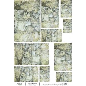 Joggles / Caroline Duncan A4 Rice Paper - Eco Print - Leaf Ledger [52198]