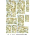 Joggles / Caroline Duncan A4 Rice Paper - Eco Print - Rusty Ferns Ledger [52203]