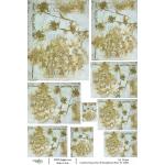 Joggles / Caroline Duncan A4 Rice Paper - Eco Print - Rusty Sheet 49 [52204]