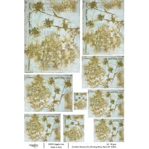 Joggles / Caroline Duncan A4 Rice Paper - Eco Print - Rusty Sheet 49 [52204]
