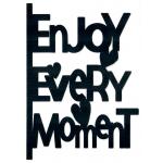 Joggles / Caroline Duncan Creative Cut Tip In - Black Smooth & Sturdy - Enjoy Every Moment [74703]