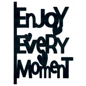 Joggles / Caroline Duncan Creative Cut Tip In - Black Smooth & Sturdy - Enjoy Every Moment [74703]