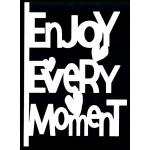 Joggles / Caroline Duncan Creative Cut Tip In - Watercolor - Enjoy Every Moment [74708]
