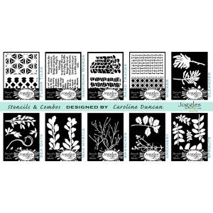 Joggles / Caroline Duncan Stencils & Masks - Set Of 10, May 2024 Release