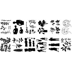 Joggles / Caroline Duncan Stencils & Masks - Set Of 12, November 2023 Release